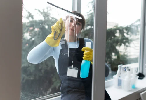 Nettoyage de vitres intérieures et extérieures à Maxent